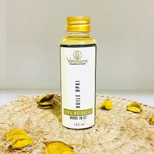 L'huile d’Akpi favorise une chevelure plus forte et brillante et permet d'obtenir une peau douce et éclatante.