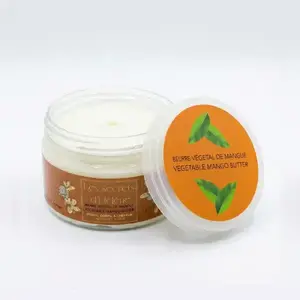 Beurre végétal de mangue naturel pour peau et cheveux secs