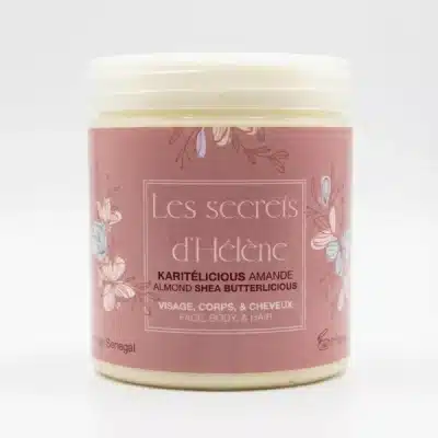 Beurre de karité naturel Karitélicious pour une peau douce et hydratée