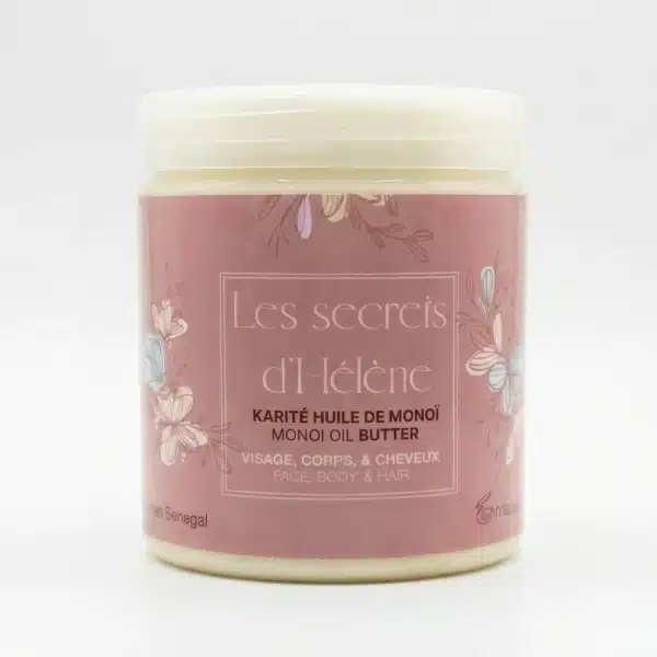 Fouetté de Karité au Monoï, soin naturel hydratant et nourrissant pour peau douce et parfumée