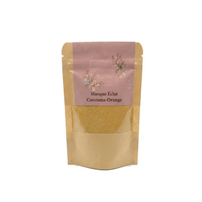 Masque visage naturel au Curcuma et à l’Orange pour un teint lumineux et uniforme