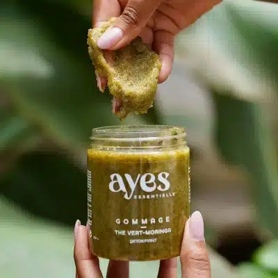 ALT : Gommage Thé Vert Menthe Ayès Essentielle – Soin purifiant et tonifiant naturel