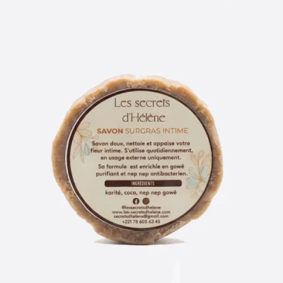 Savon surgras toilette intime – Nep Nep, Gowe, Karité, Coco