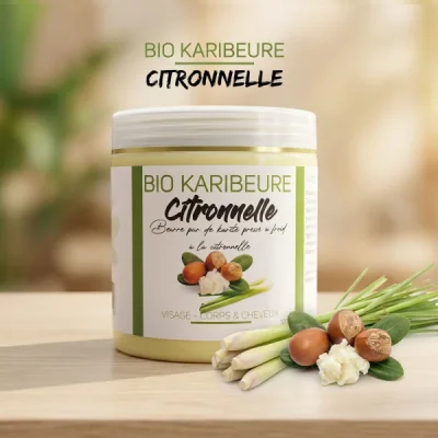 Pot beurre karité citronnelle yatchana