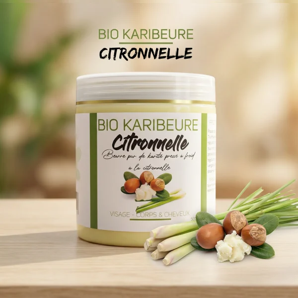 Pot beurre karité citronnelle yatchana