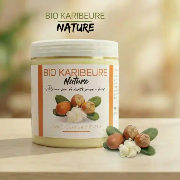 Beurre de karité pour le corps, les cheveux et le visage