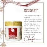 Masque Chébé Nature Divine – hydrate, répare et donne brillance aux cheveux naturels
