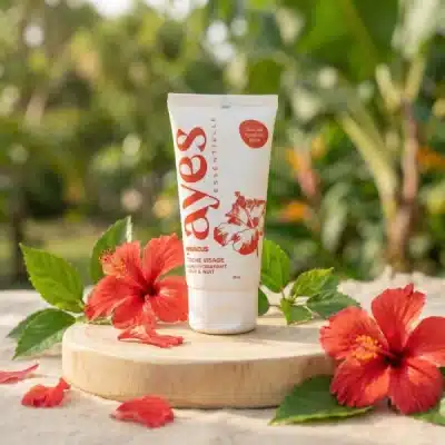Crème visage hibiscus miel de ayes essentielle