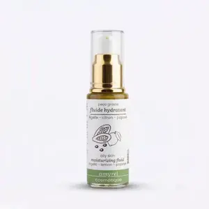 Fluide hydratant purifiant peaux grasses – Nigelle, Citron & Papaye