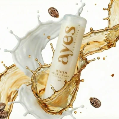 Stick à lèvres naturel à la vanille – hydratation, douceur et protection des lèvres par AYES Essentielle Côte d’Ivoire.