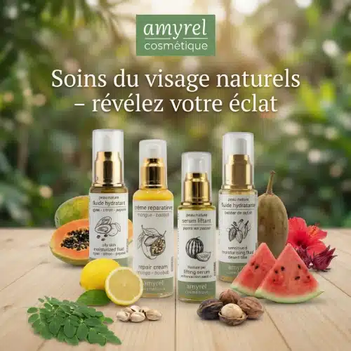 Gamme visage naturel de amyrel cosmetiques